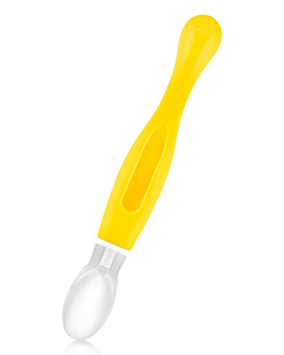 Bubbles silicon spoon yellow