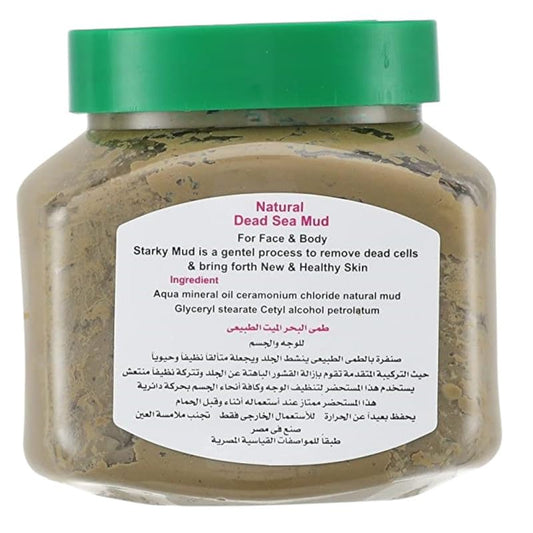 Starky Natural Scrub Cream With Natural Dead Sea Mud For Face&Body-300ml
