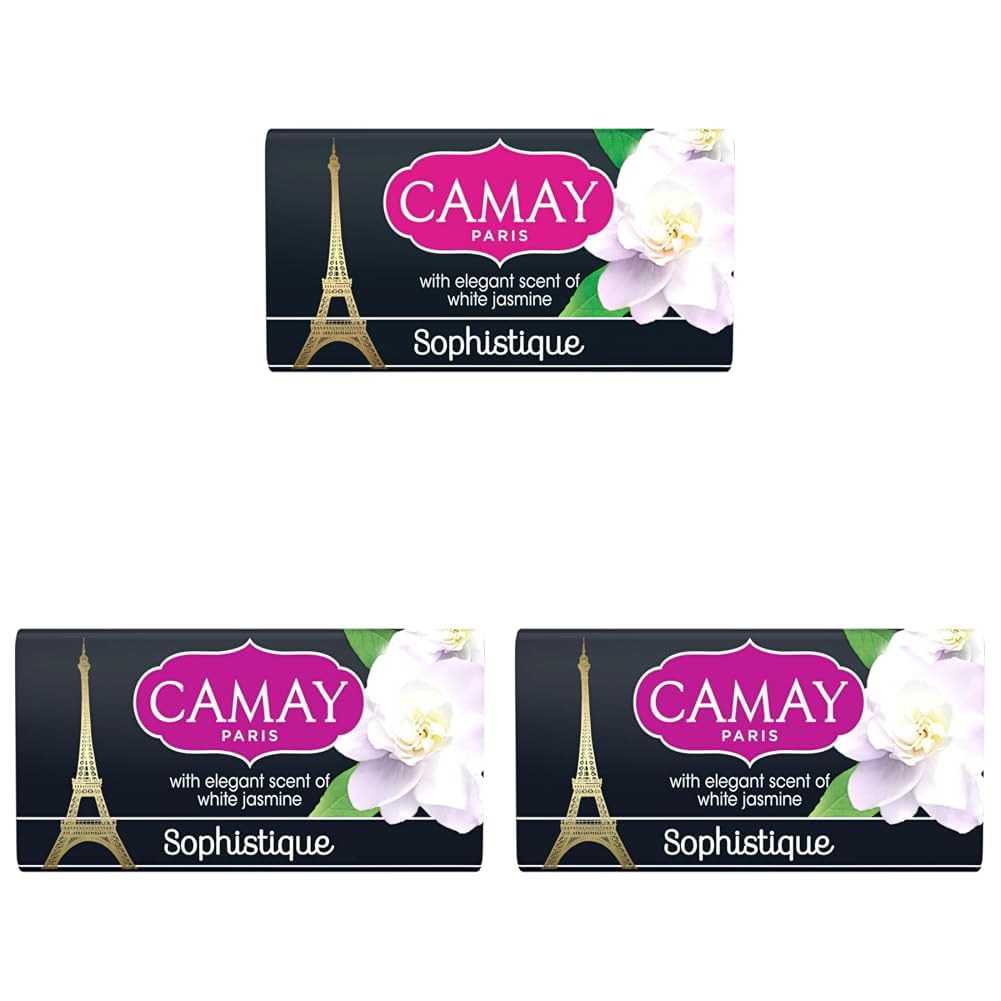 Camay Bar Soap Sophistique 115G (Pack of 3)