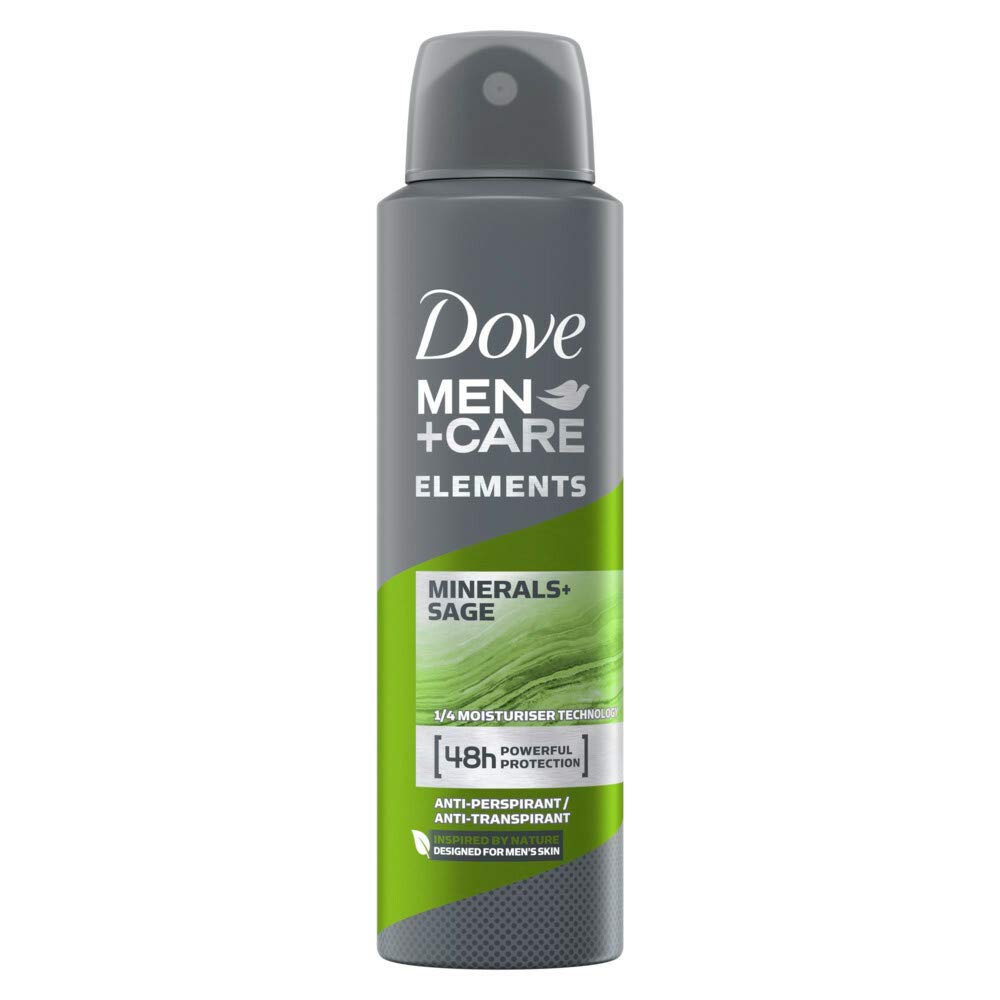 Dove Men Care Deodorant - Mineral & Sage Spray 150 ml (Pack of 1)