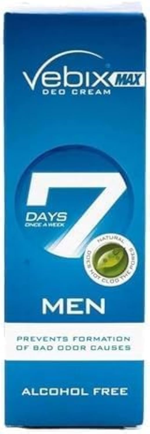 Vebix deodorant cream max for men active , 25ml