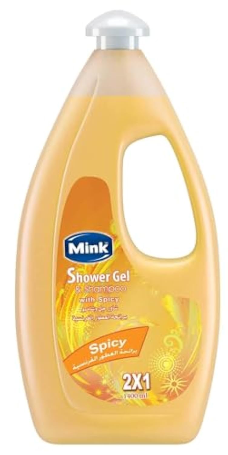 Mink Shower Gel And Shampoo With Spicy, 1400ml