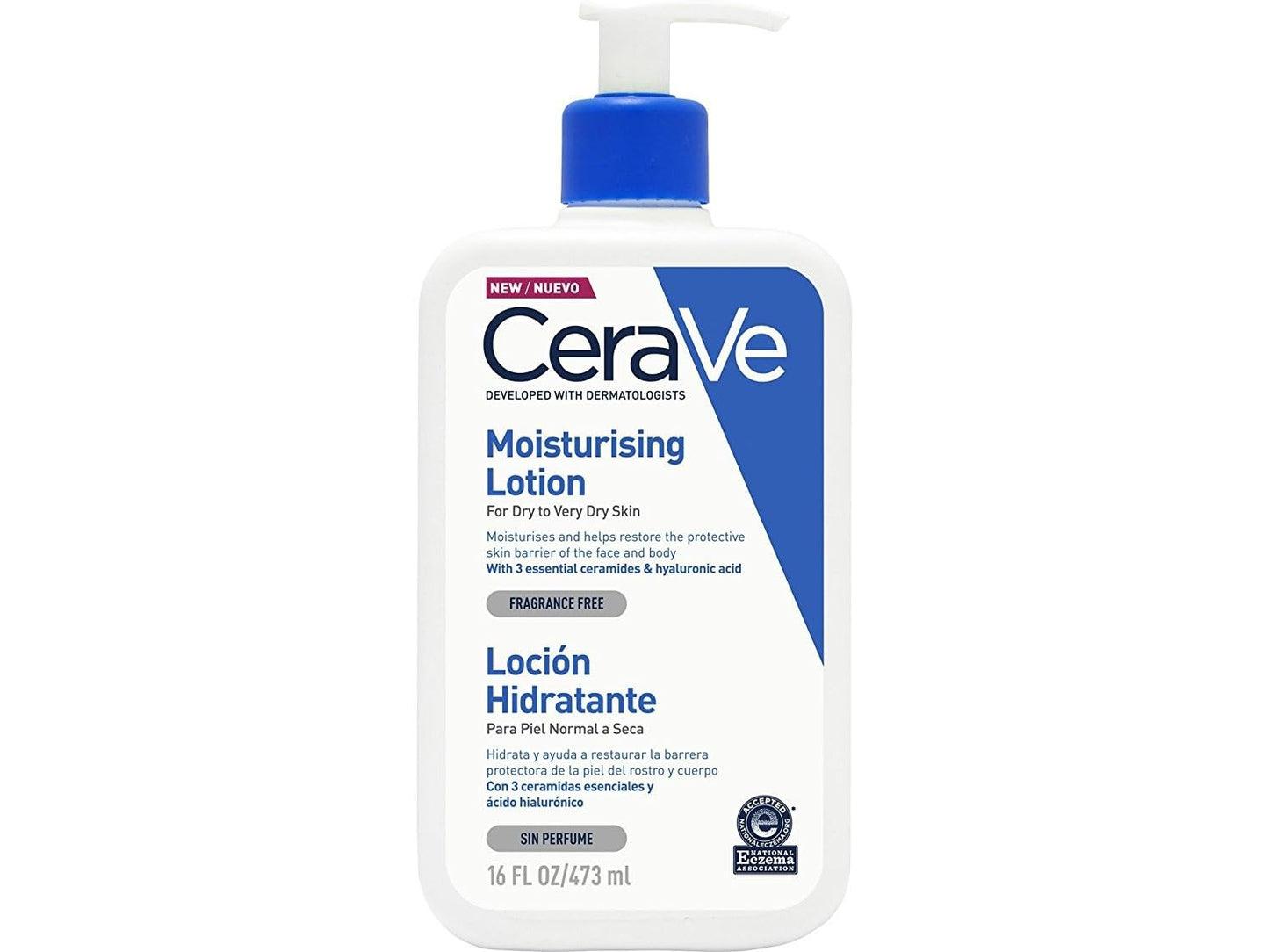 CeraVe Moisturising lotion | 473ml/16oz | Daily Face & Body Moisturiser