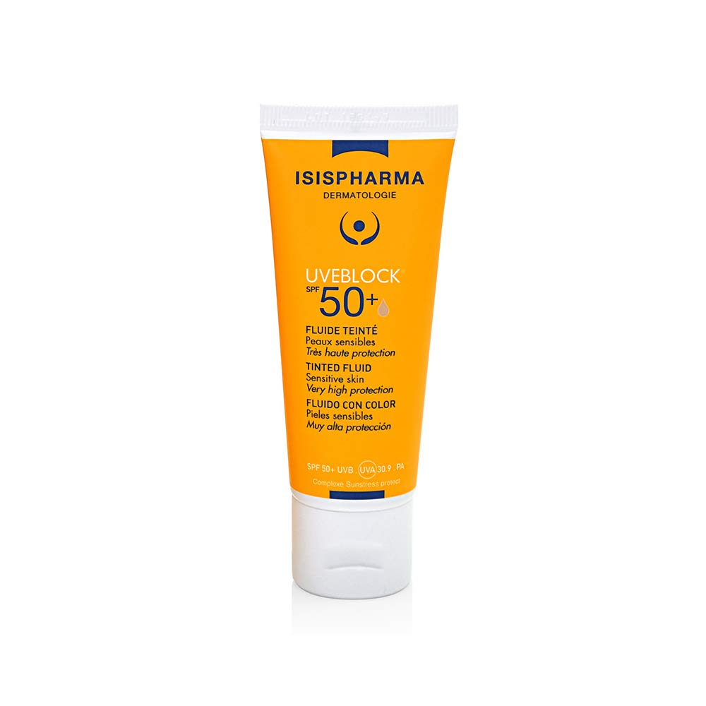 ISISPHARMA Uveblock Spf50+Fluid Lighe Tinted 40 Ml