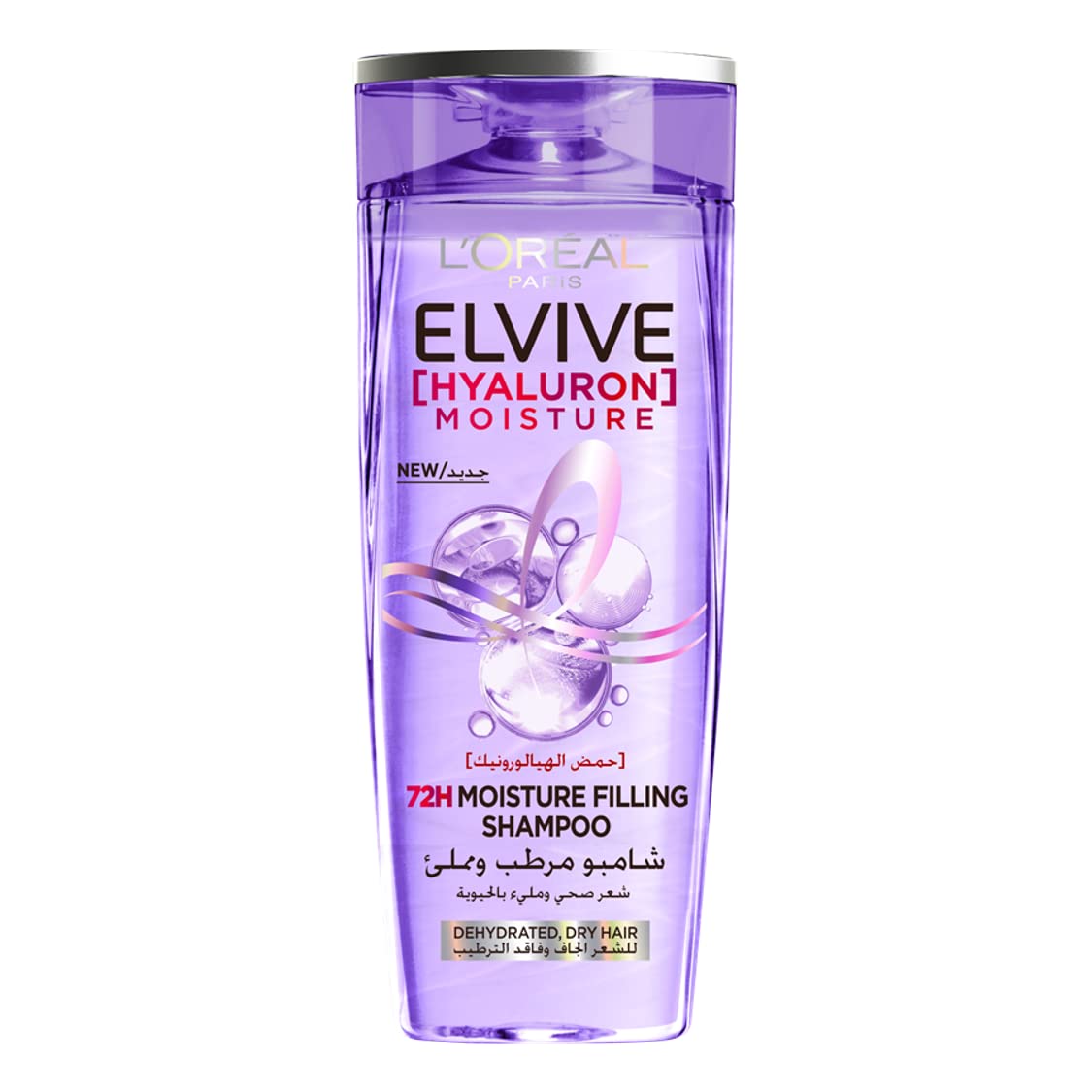 L'Oréal Paris Elvive Hyaluron Moisture 72H Moisture Filling Shampoo with Hyaluronic Acid - 200ml