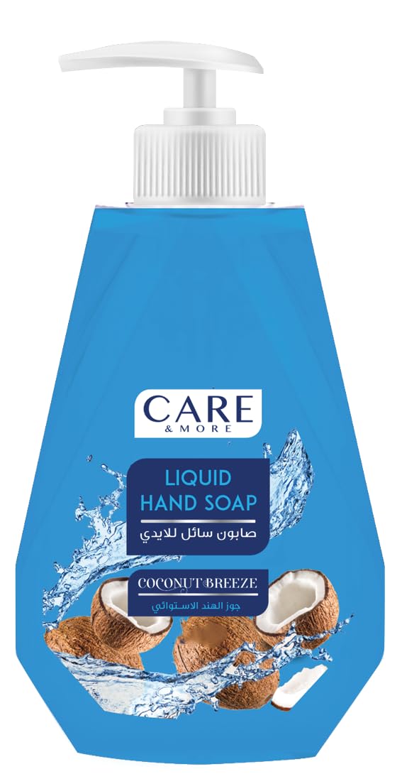 Care More Liquid hand soap tropical coconut 520ml