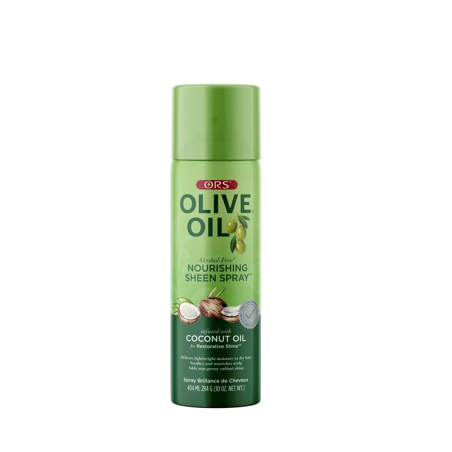 ORS Olive Oil Nourishing Sheen Spray (450mL) | Infused with Coconut Oil | For Restorative Shine