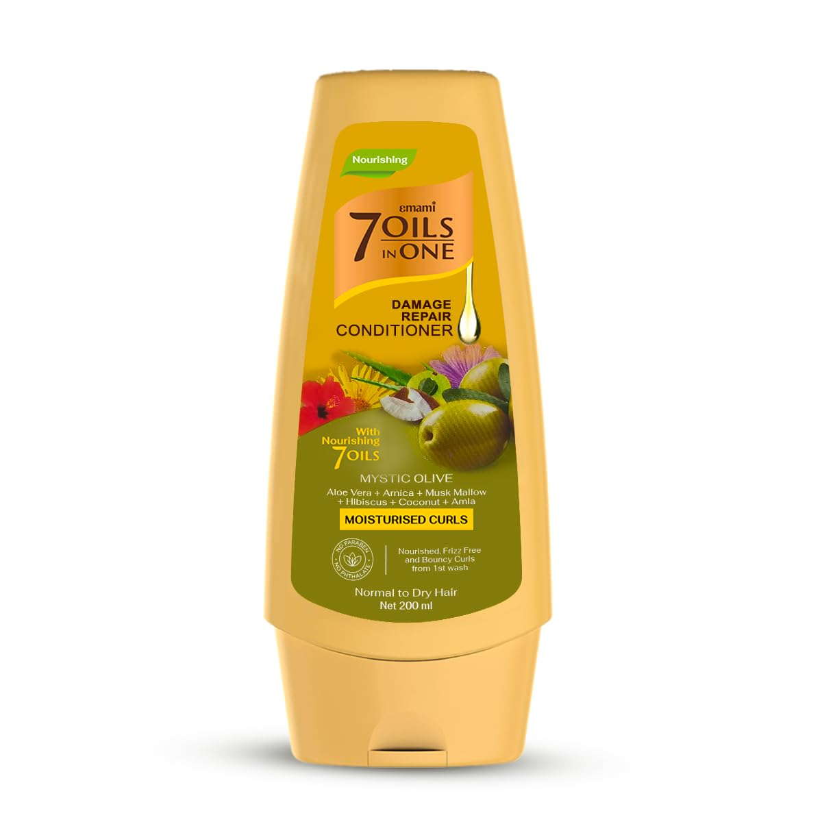 Emami 7 Oils in One Damage Repair Conditioner Mystic Olive 200 ML