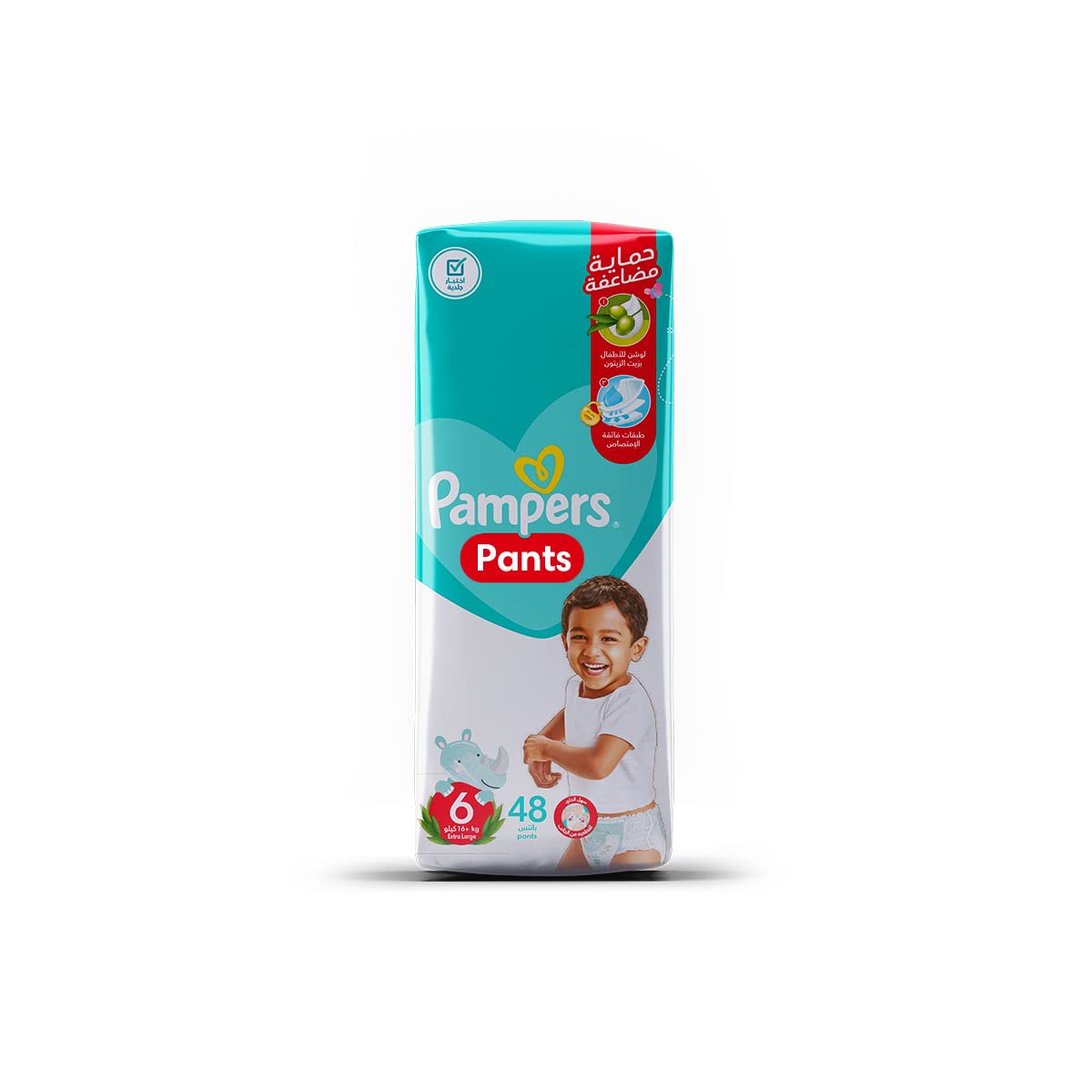 Pampers Pants diapers, Size 6, 16+ Kg, 48 diapers