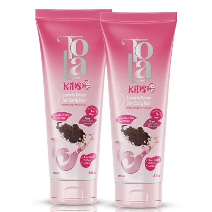 Alba Pharma Offers Curly Hair Cream for Kids 1+1 - 120 ml
