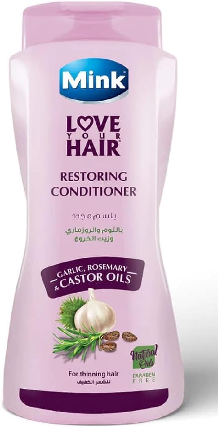 Mink Conditioner Garlic & Rose Mary & Castor Oil 700 ML
