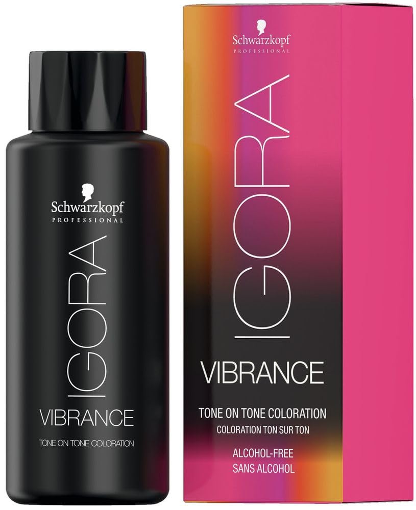 Schwarzkopf Professional Igora Vibrance Tone on Tone Hair Colour, No. 4-68 Medium Brown Chocolate Red, 60 ml 7702045560756
