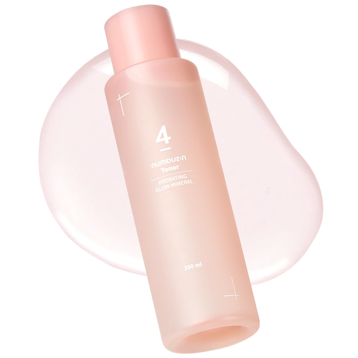 numbuzin No.4 Hydrating Glow Mineral Toner, Thermal Water, Hyaluronic Acid, Hydration, Makeup Boosting, 6.76 Fl.Oz