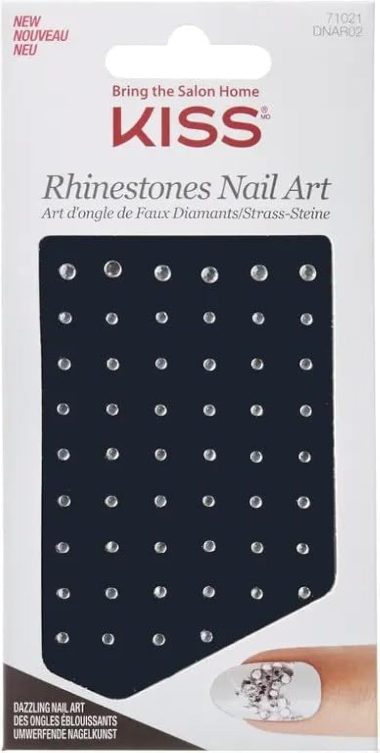 Kiss DNAR02 Crystal Ball Rhinestones Nail Art