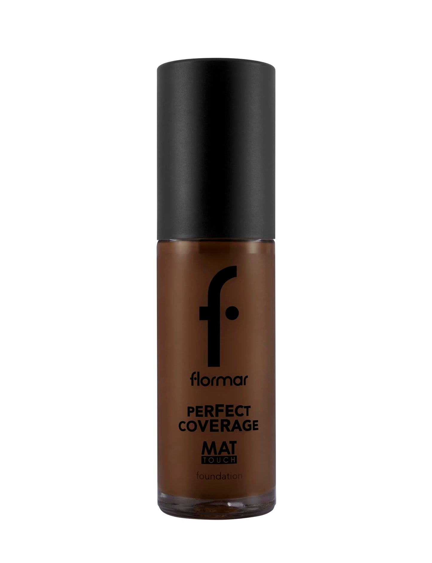 Flormar Perfect Coverage Mat Touch Foundation – 327 Espresso – Matte Finish Foundation, Oil-Control Effect, High Coverage Look, Smooth Skin Appearance