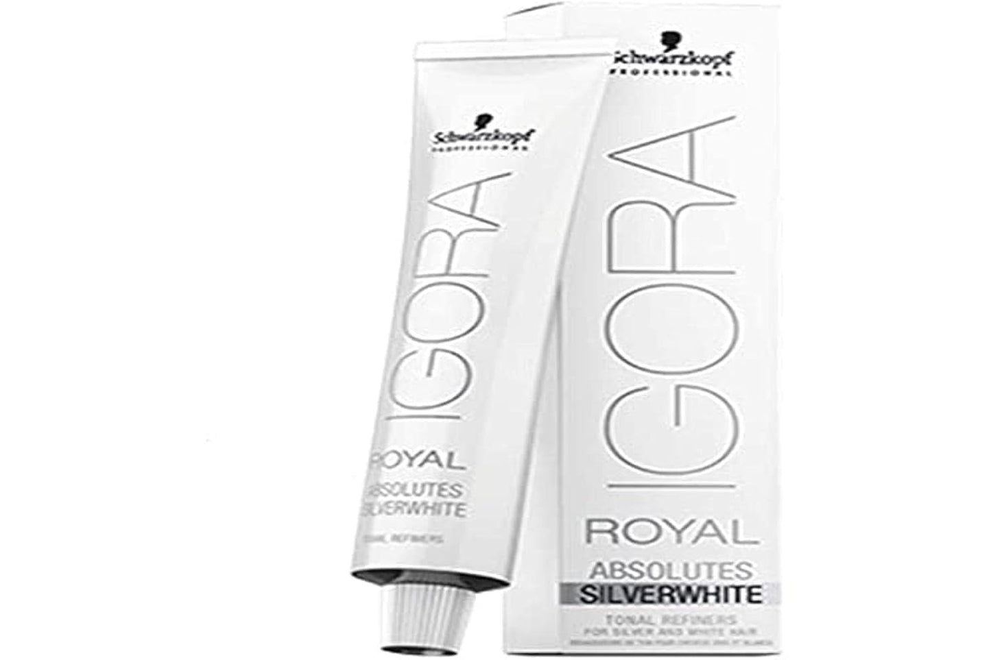 Schwarzkopf Igora Royal Absolutes Silverwhite Dove Grey Permanent Cream, Platinum Grey, 60 ml