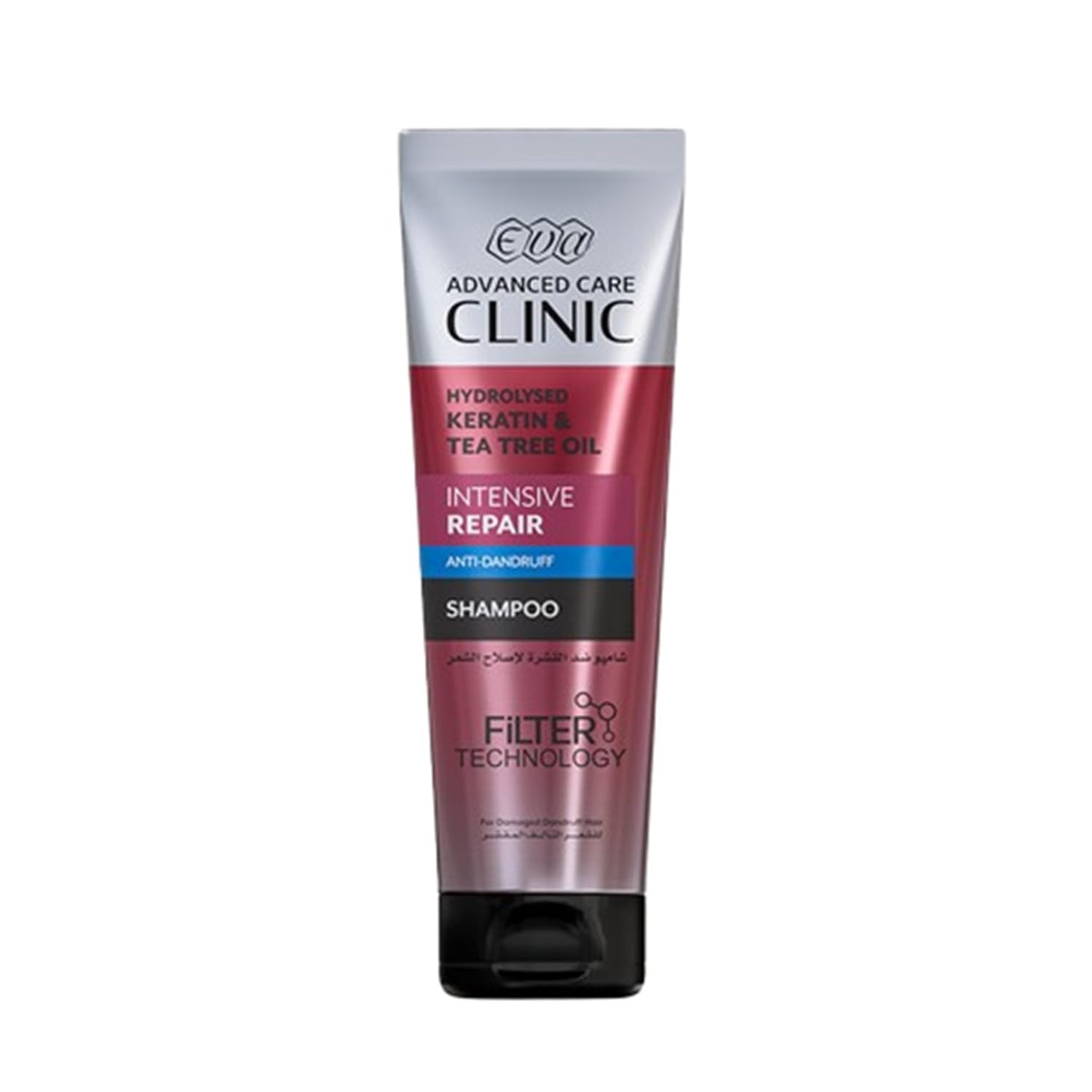 Eva E Keratin Anti-Dindruff Moisturizing Shampoo, 230 ml