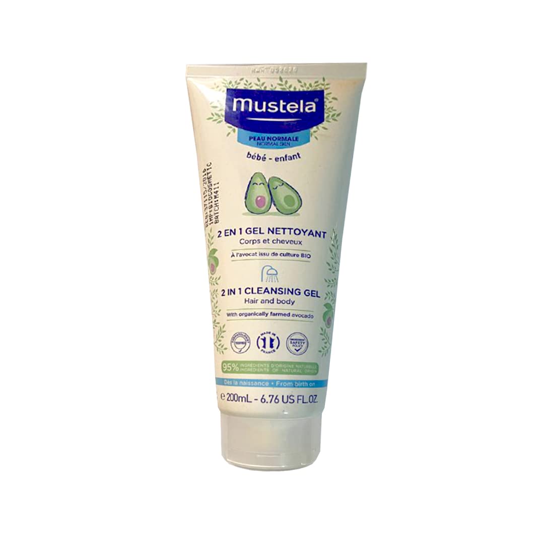 Mustela 2 IN 1 HR&BODY Cleansing Gel Avocado 200ML