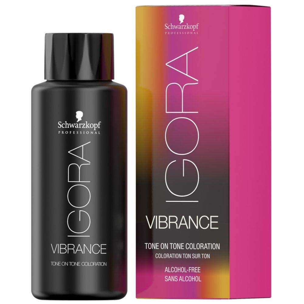 Schwarzkopf Professional Igora Vibrance Demi-Permanent Tone on Tone Hair Color (7-4 Medium Blonde Beige)
