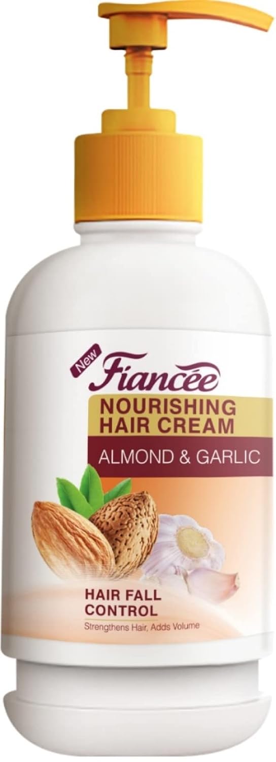 Fiancée Hair Food Cream/Pump 275ml - GARLIC & ALMOND