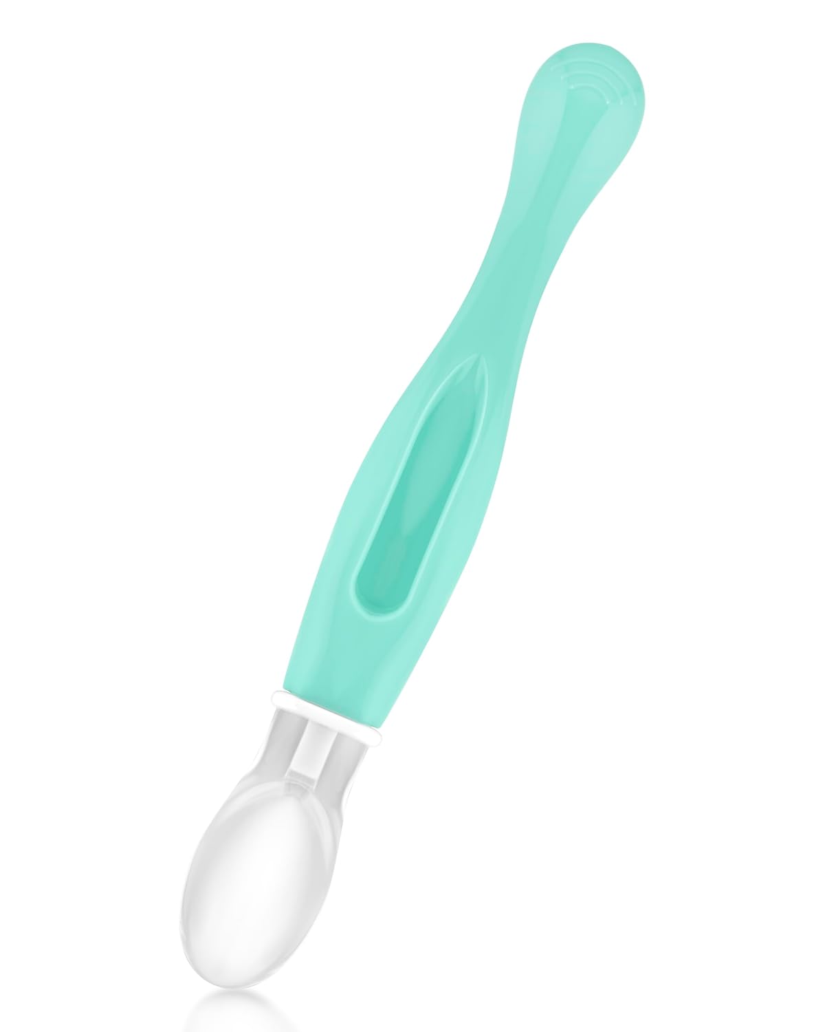Bubbles silicone spoon - green