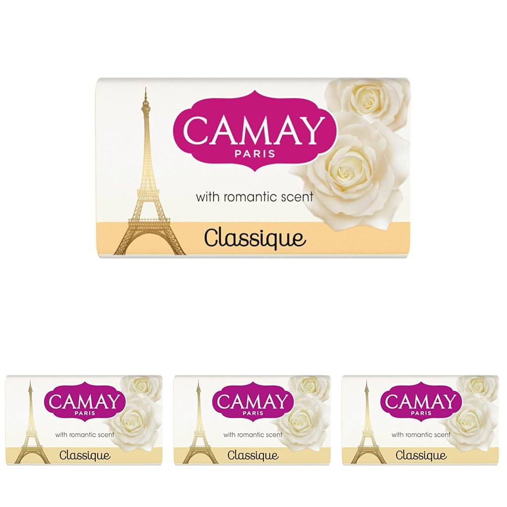 Camay Bar Soap Classique 165G (Pack of 4)