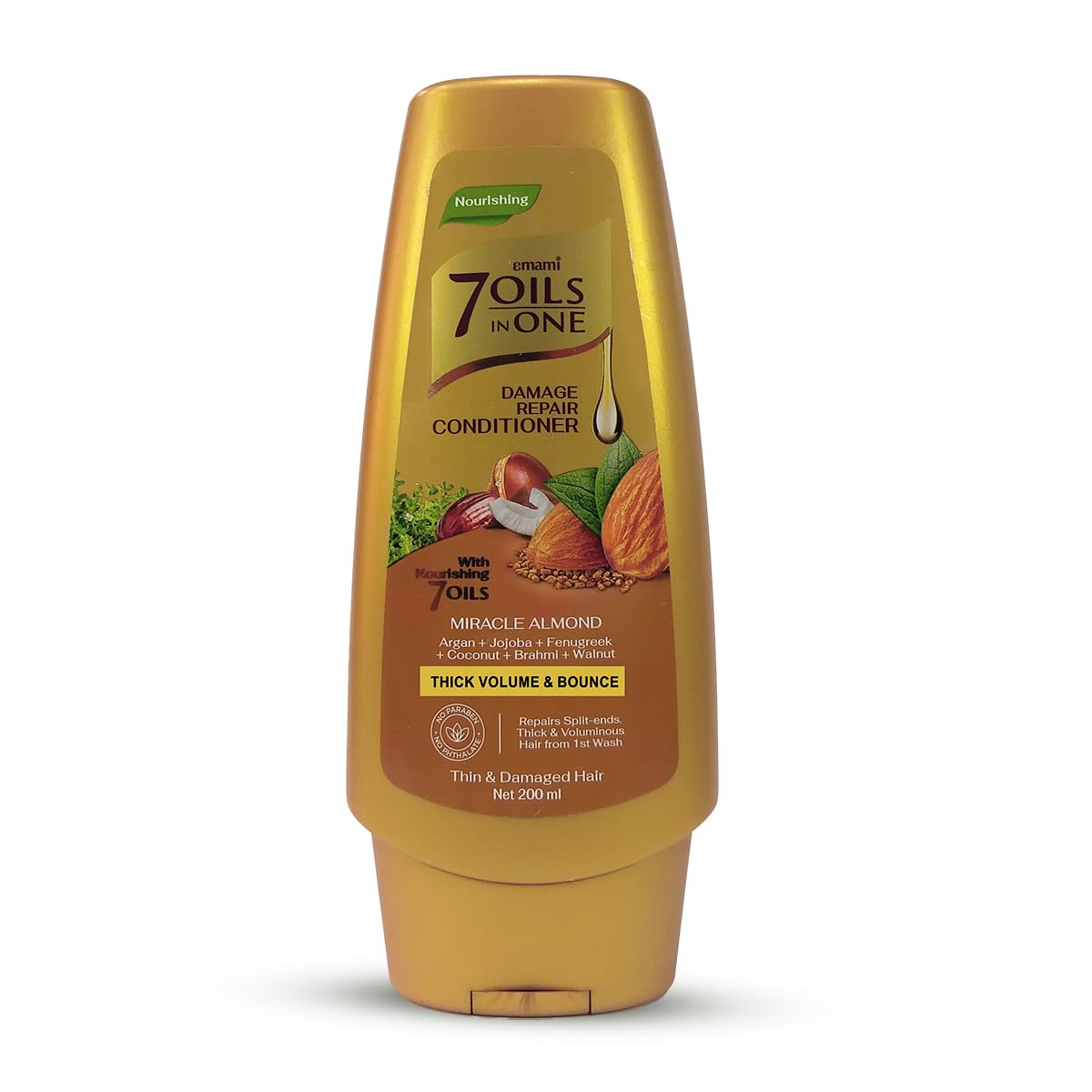Emami 7 Oils in One Damage Repair Conditioner Miracle Almond 200 ML