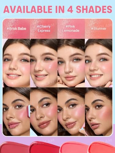 SHEGLAM Glass Glow Blush Stick Brisk Babe 15g - image 2