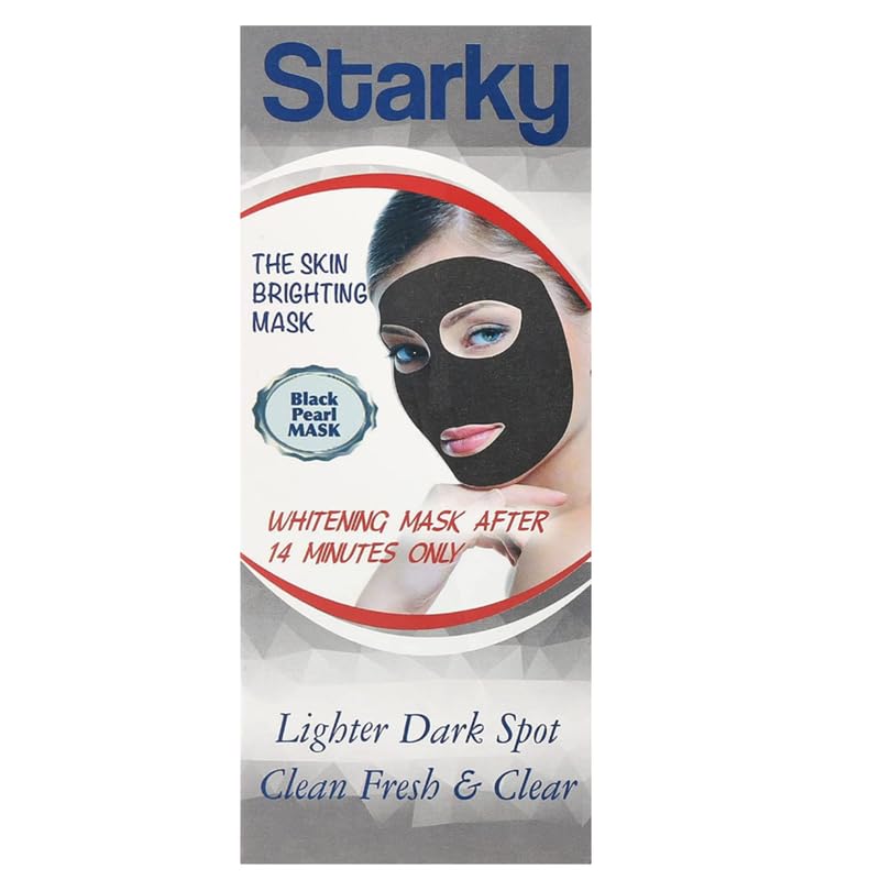 Starky Skin Brightening Black Pearl Face Mask-100ml