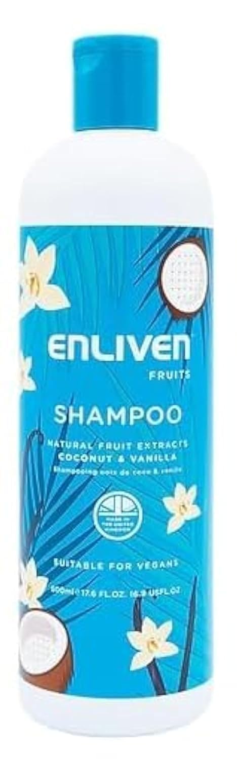 Enliven Coconut & Vanilla Shampoo 500ml