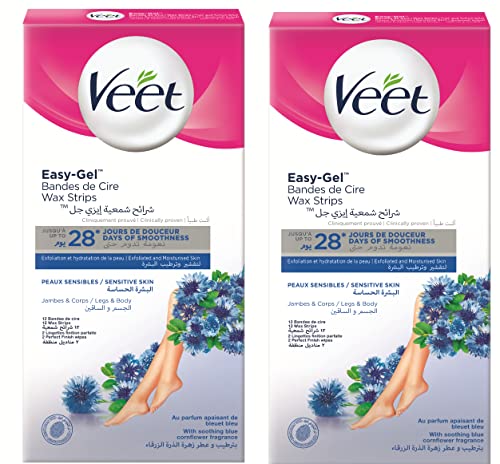 Veet Wax Strips For Sensitive Skin Set of 2