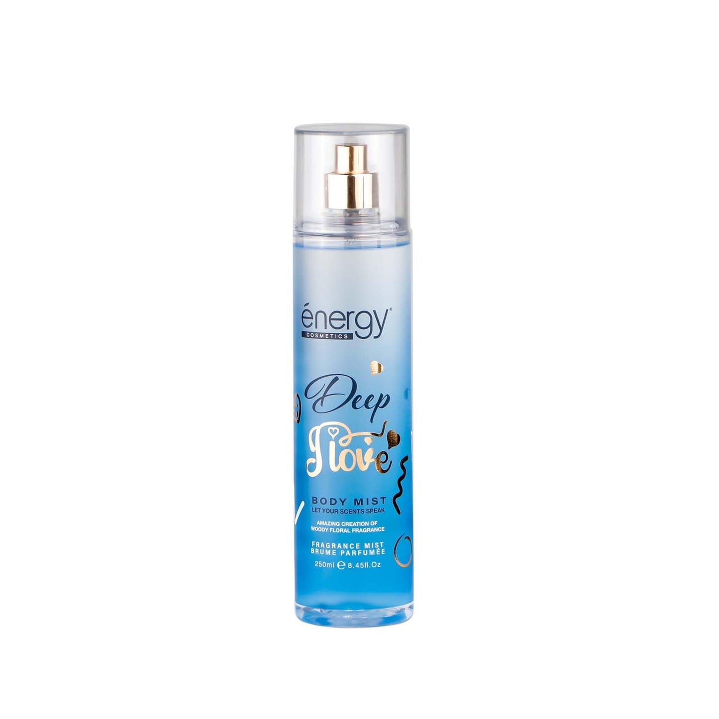ENERGY Body Splash, Deep Love Scent, 250ml