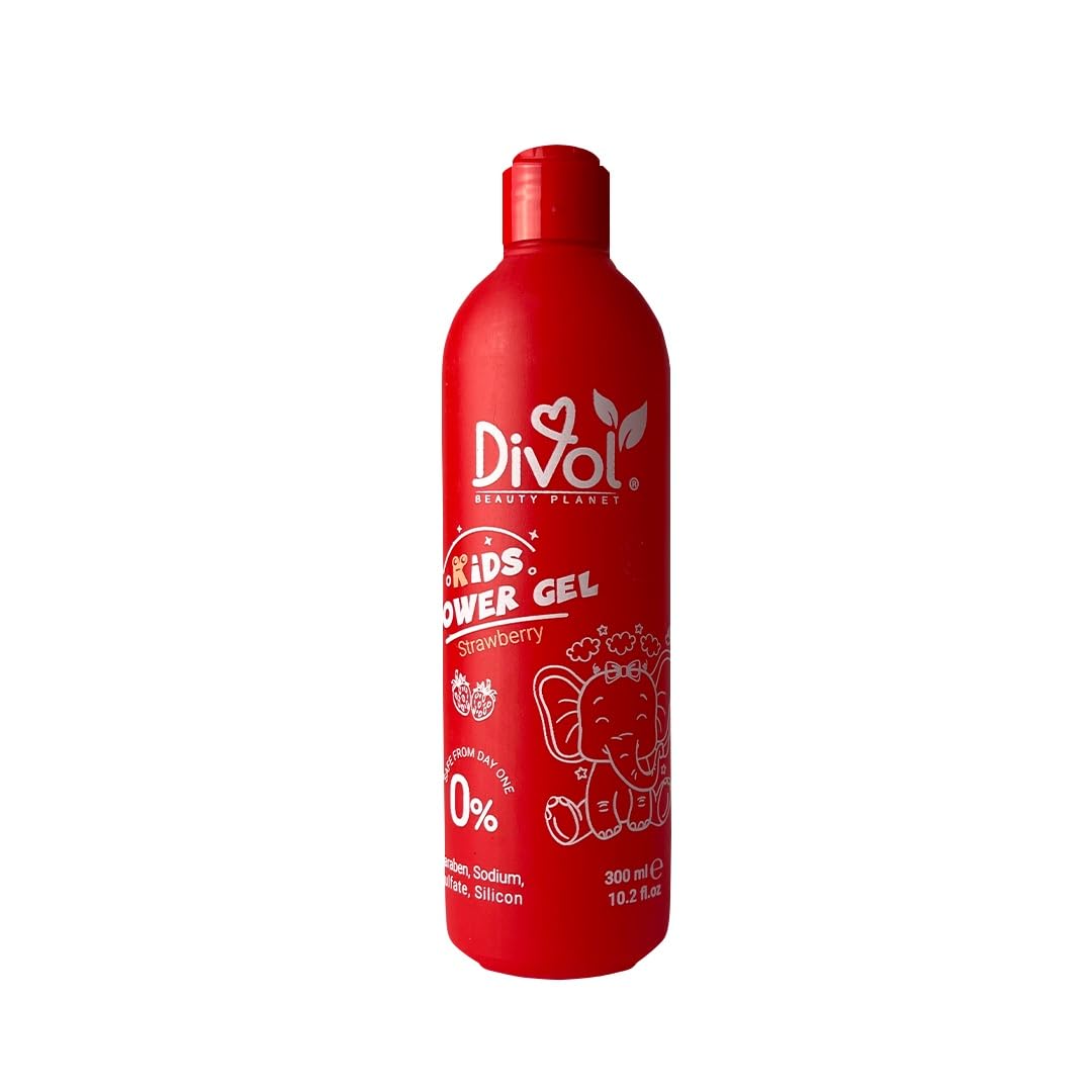 DIVOL DIVOL KIDS SHOWER GEL STRAWBERRY 300ML