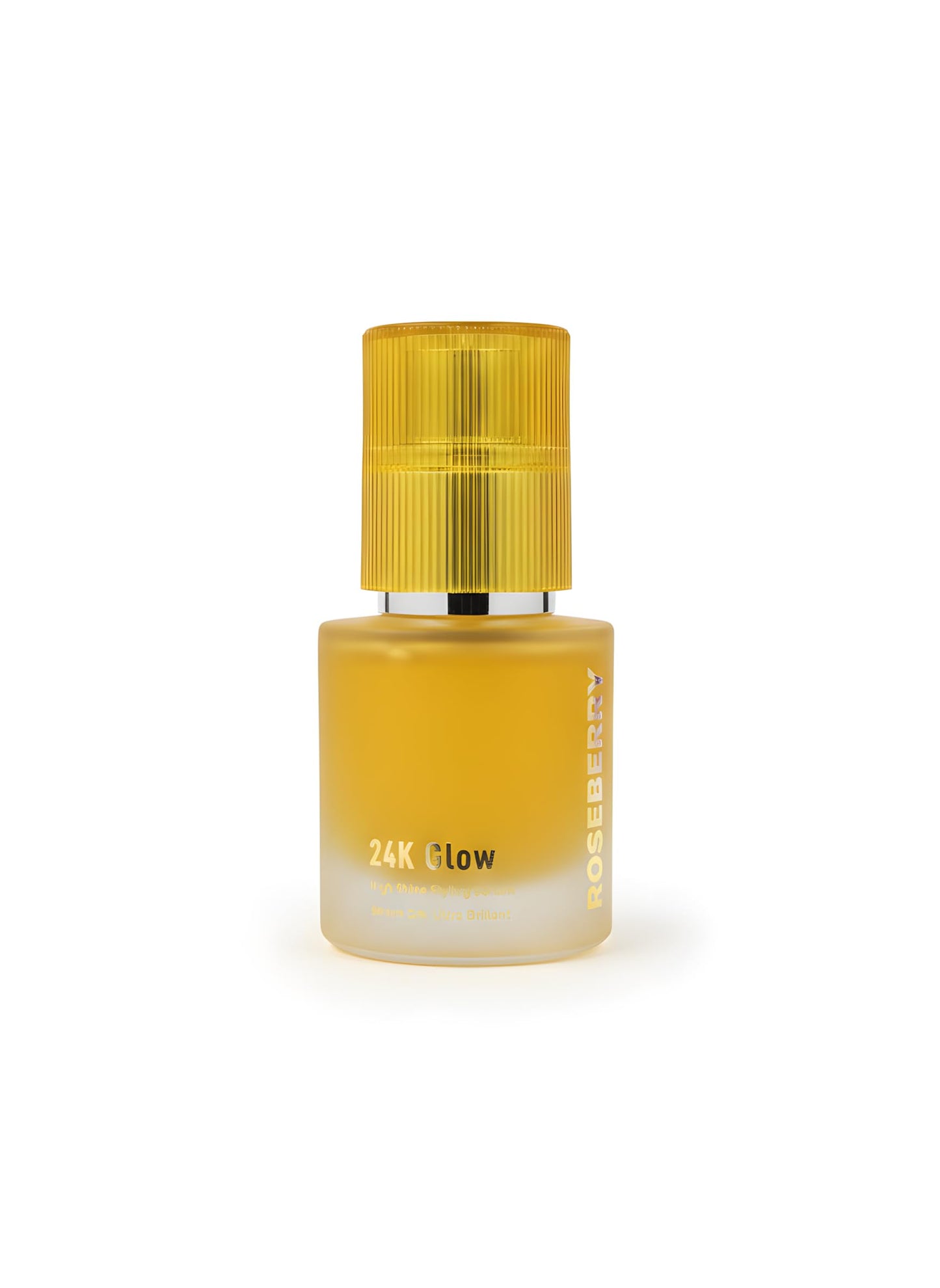 Rose Berry 24K Glow High Hair Shine Styling Serum, Heat Protection up to 230°C, Lightweight Texture, 50 ml
