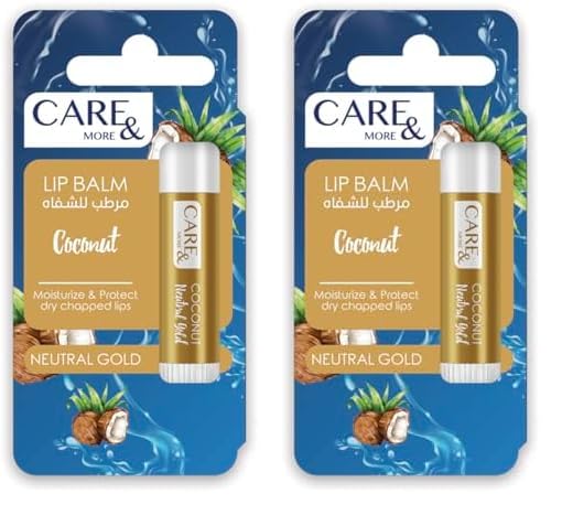 Care More Coconut Lip Balm (Pack of 2)