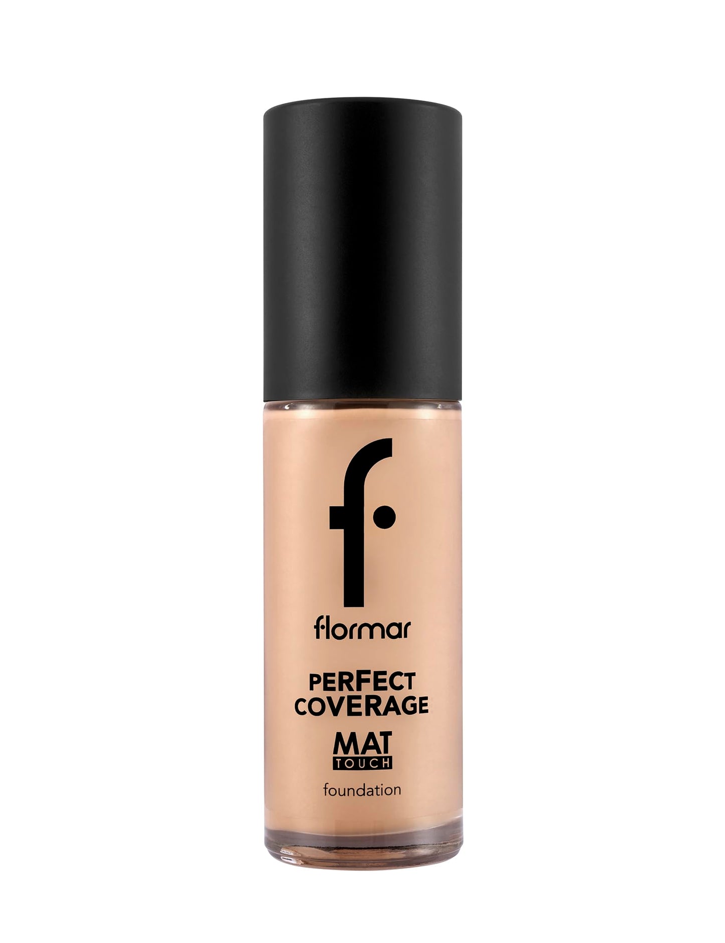 Flormar Perfect Coverage Mat Touch Foundation – 308 Fair Ivory – Matte Finish Foundation, Shine Control, High Coverage Look, Smooth Skin Appearance