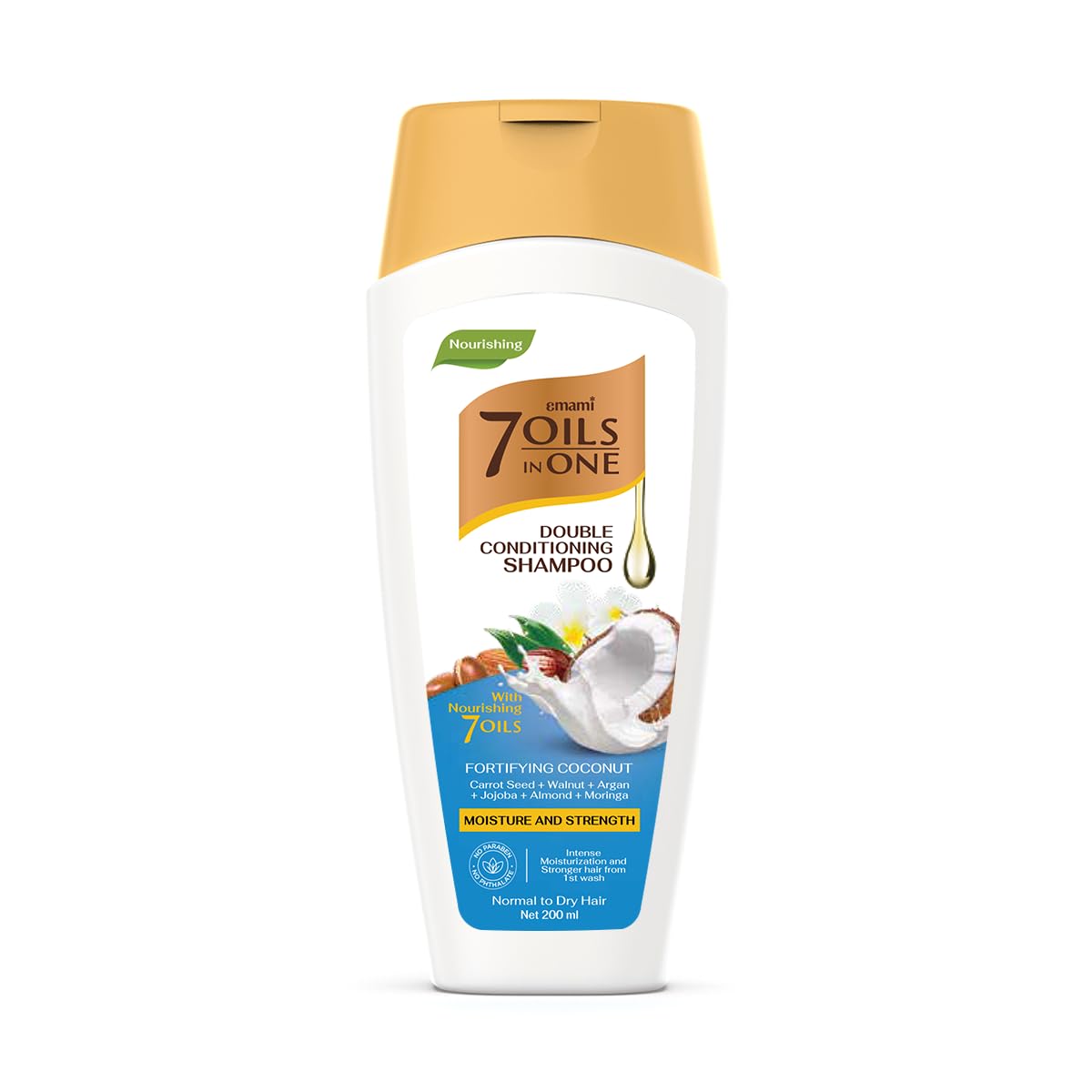 Emami 7 Oils in One Double Conditioning Shampoo Coconut 200 ML