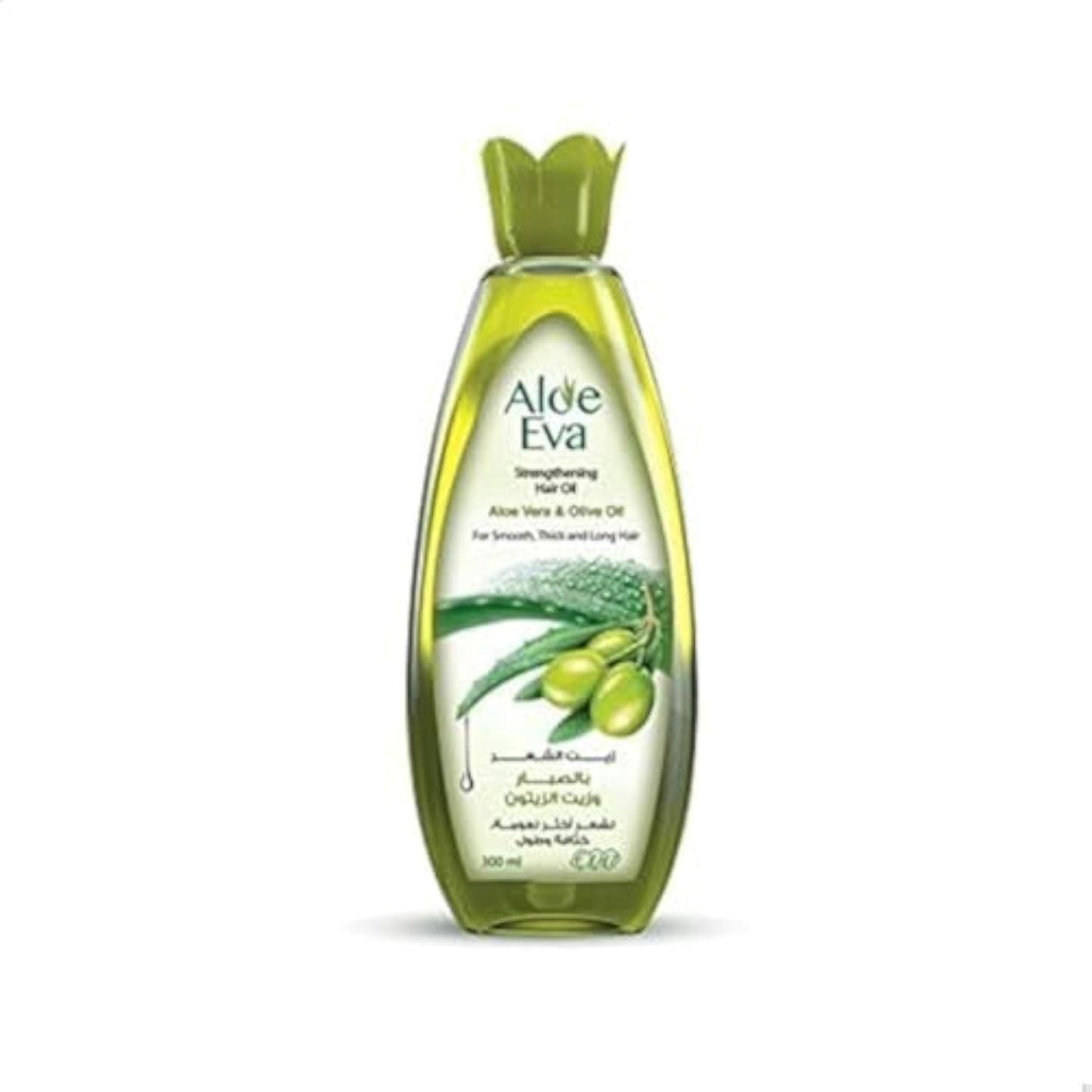 Aloe Eva Hair Oil with Aloe Vera and Olive Oil - 100 ml with extra 10%