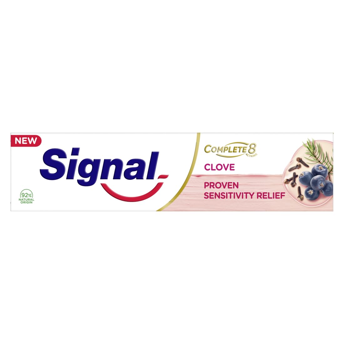 Signal Complete 8 Nature Elements for soothing and relieving sensitivity Clove Toothpaste 100ml Promotion