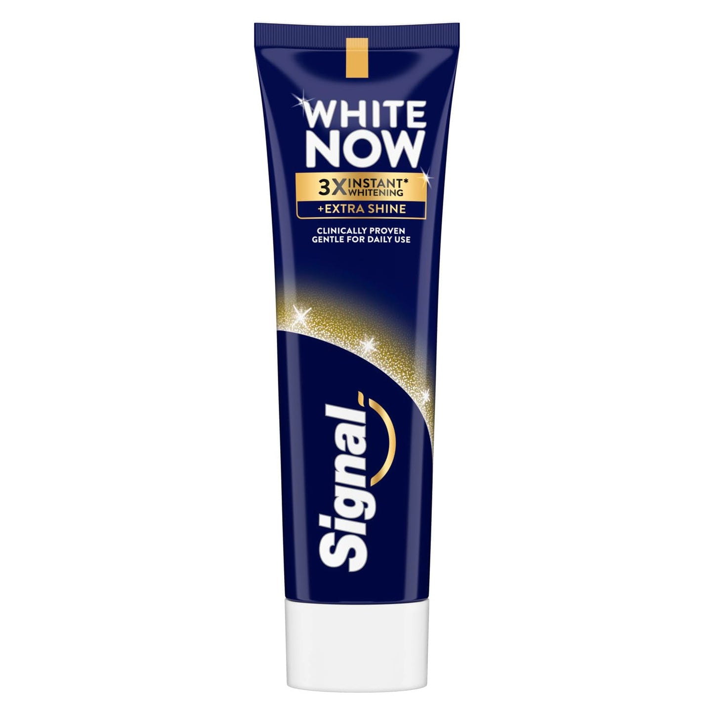 Signal White Now toothpaste, Extra Shine,3X instant whitening & extra shiny teeth,75ml