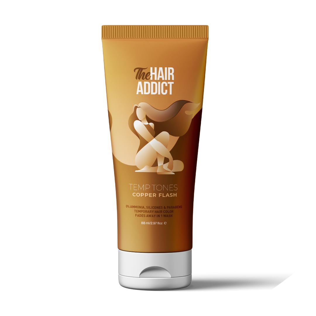 The Hair Addict Temp Tones Copper Flash Temporary Hair Colorant