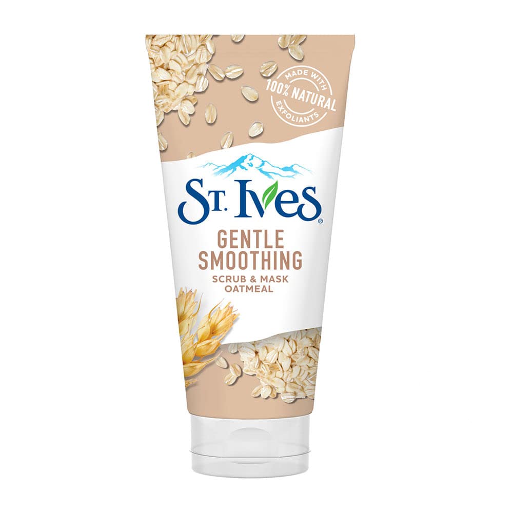 ST. Ives nourished and smooth oatmeal face scub and mask, 170 gm