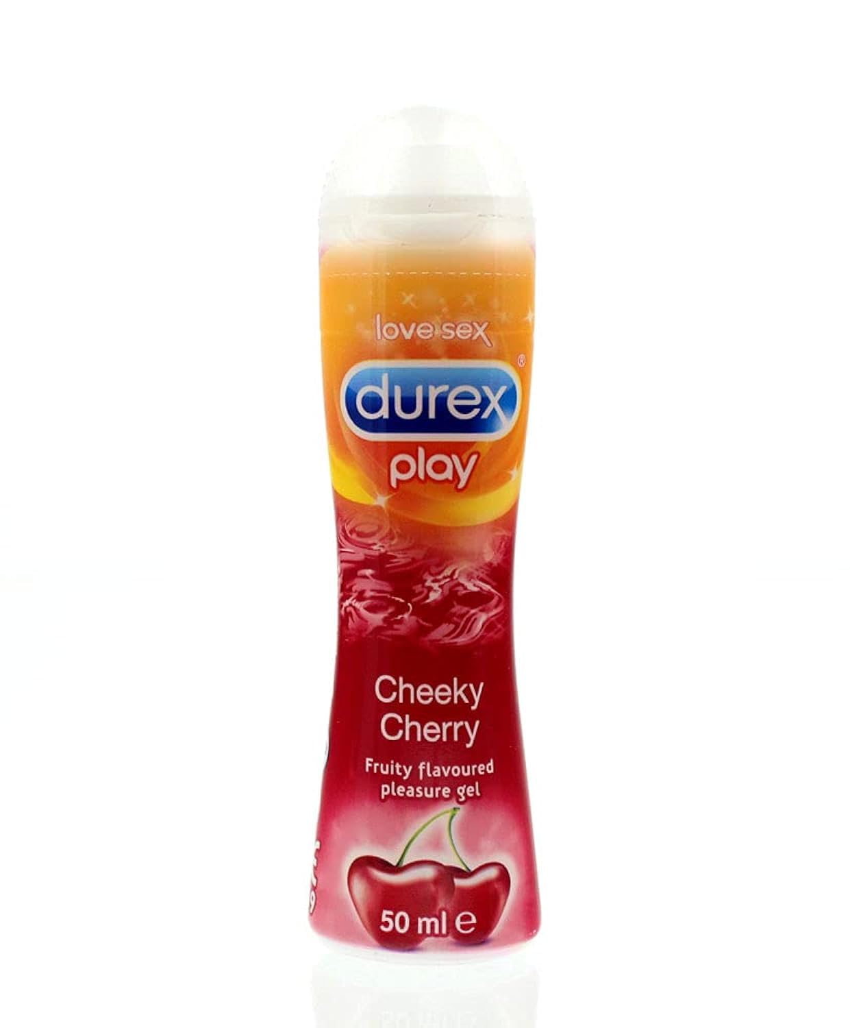 Durex play cheeky cherry stimulating lube gel - 50 ml