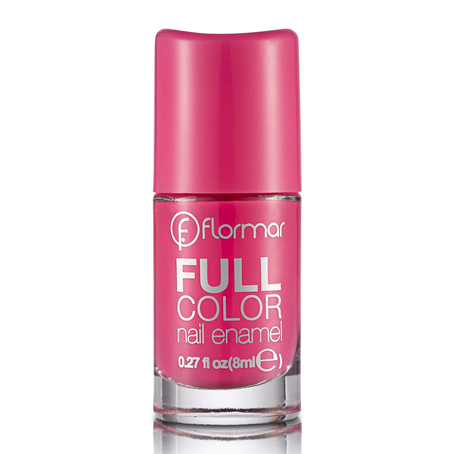 Flormar Full Color Nail Enamel FC35 Tickled Pink Full Color Nail Polish, High-Shine Finish, Smooth, Even Application, Buildable Layers, Top-Coat Friendly Finish
