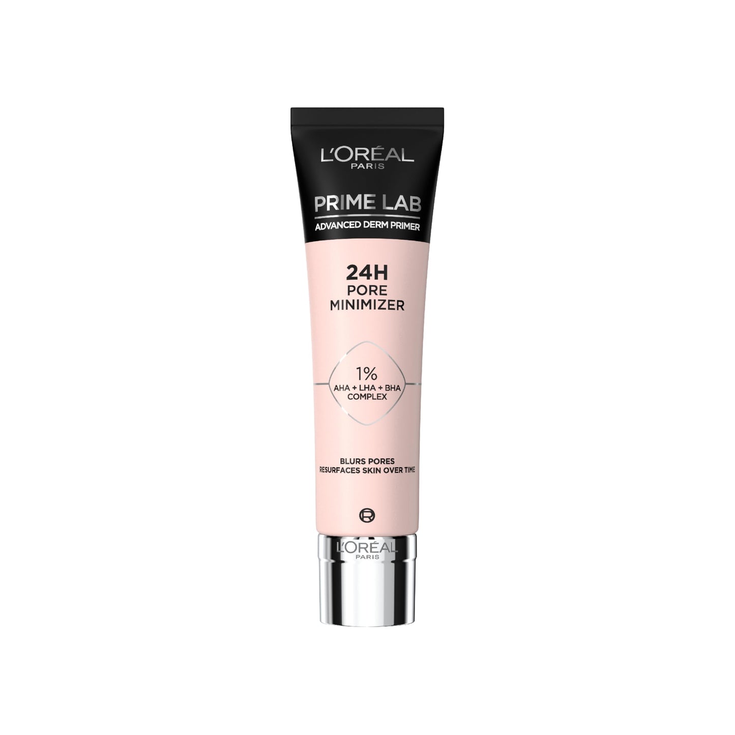 L'Oréal Paris Pore Minimiser Primer, Advanced Derm Primer, Tightened Pores, Resurfaced Skin, Matte Finish, 24H Wear, Prime Lab, 30ml