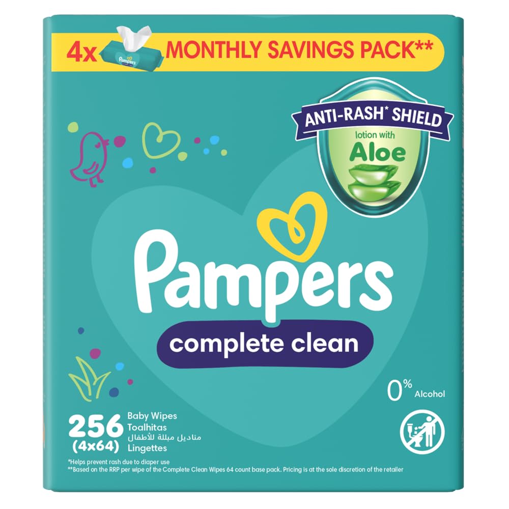 Pampers Sensitive Protect, 56 Wipes