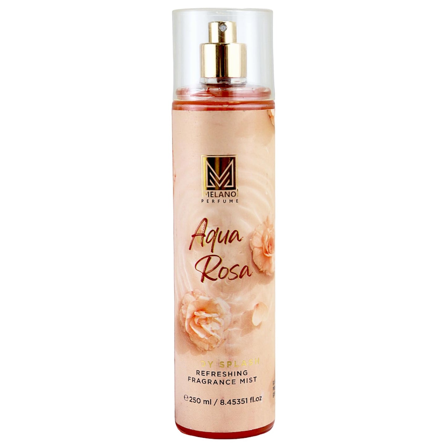 Melano Pharma Melano Perfume Body Splash Refreshing Fragrance Mist With Aqua Rosa For Women-250ml