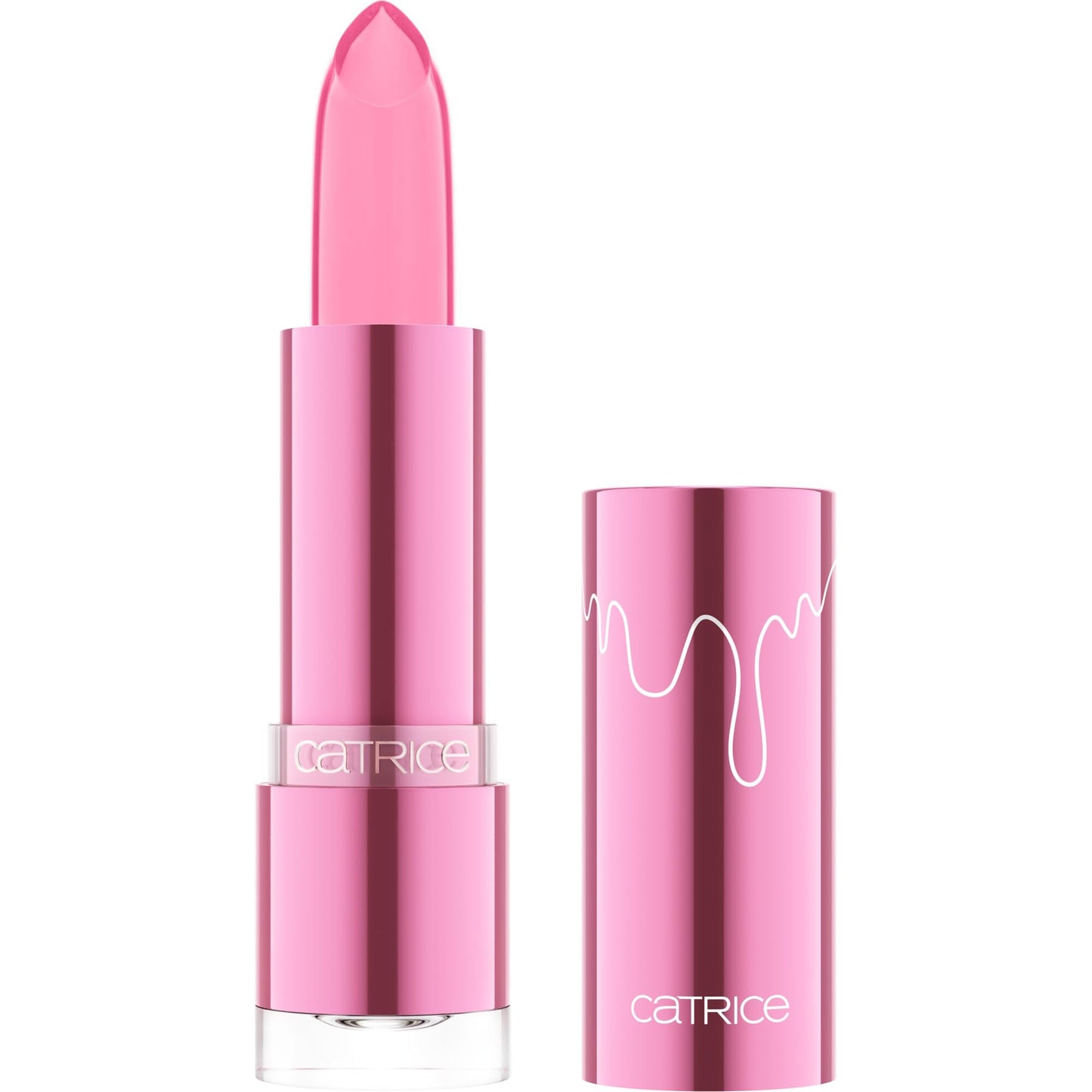 Catrice Soft Glaze Glow Lip Balm, No. 010, Pink, Colour Adjusting, Colouring Effect, Natural, Radiant, Vegan, Oil-Free, Paraben-Free, No Microplastic Particles, Pack of 1 (3.5 g)