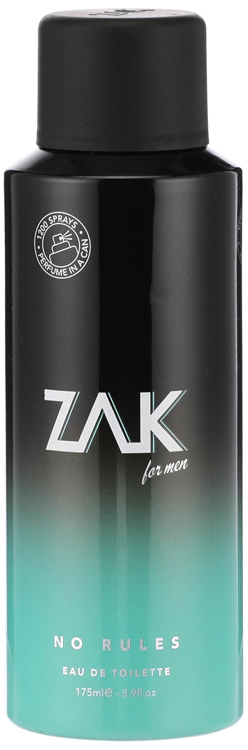 ZAK No Rules Eau de Toilette Spray for Men 175 ml