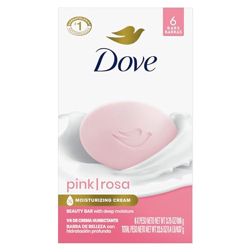 Dove Beauty Bar Pink 4 oz 6 Bar